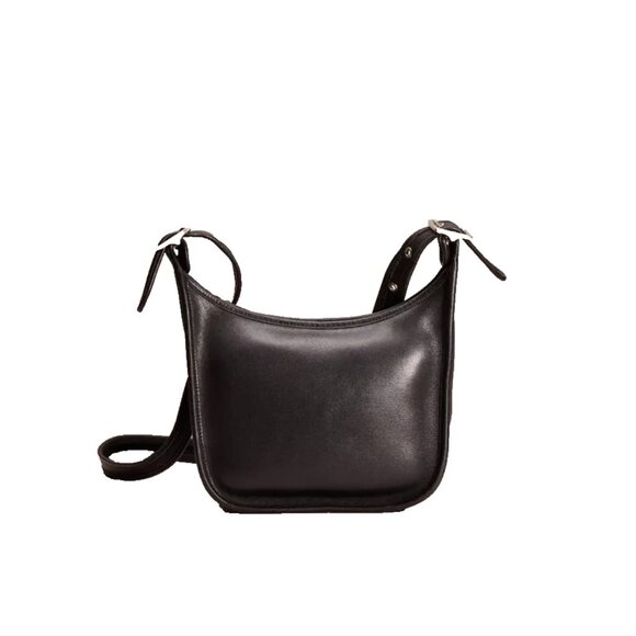 COACH Vintage Janice Legacy Crossbody Bag 9950 Black - Picture 1 of 8